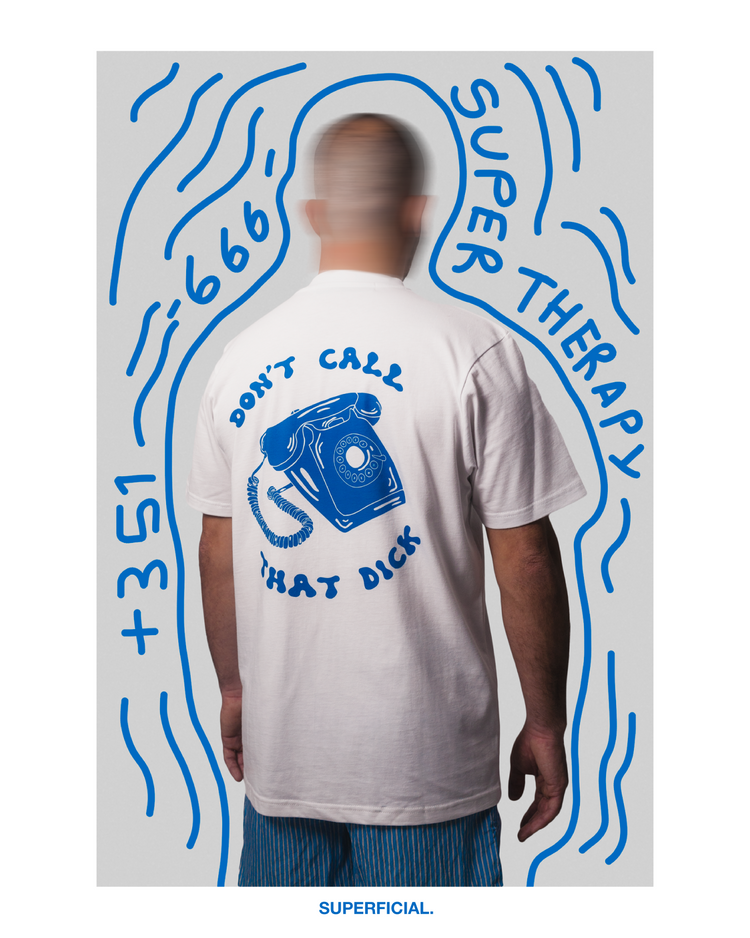 DON'T CALL THAT DICK T-SHIRT WHITE