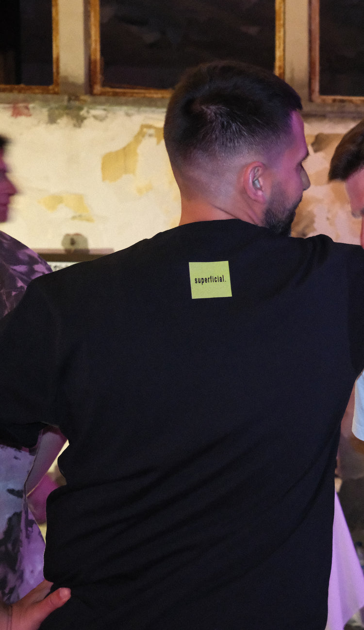 SUPERQUEER T-SHIRT BLACK