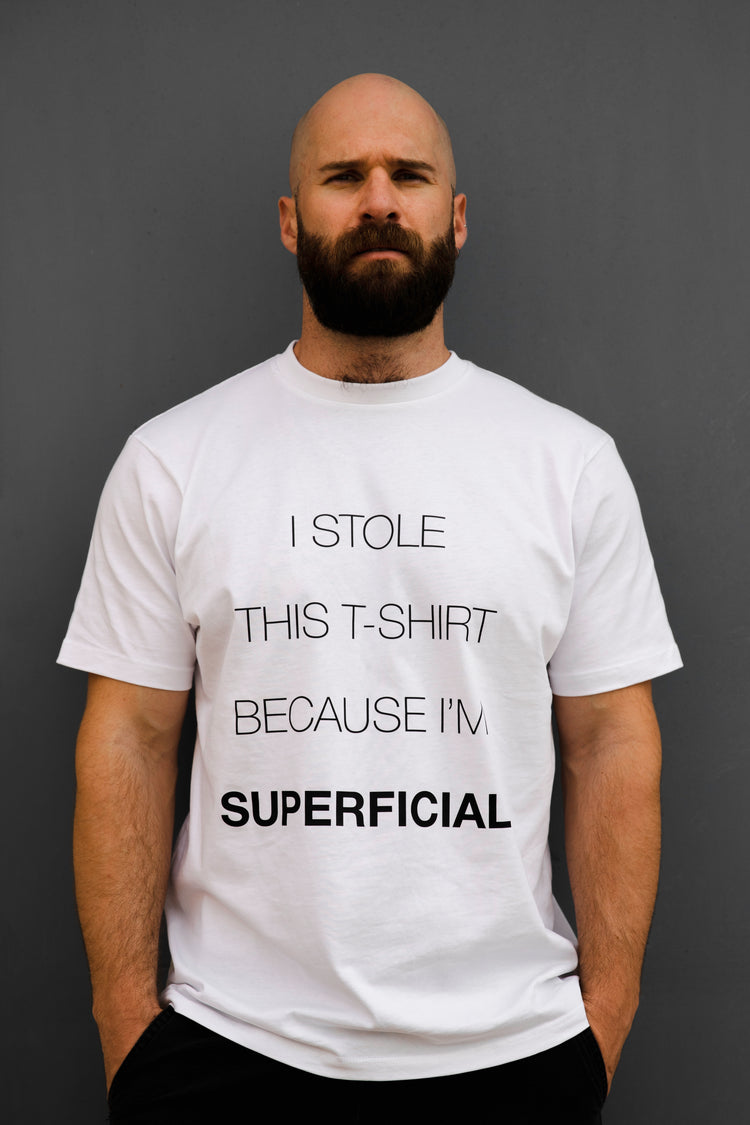 I STOLE T-SHIRT WHITE