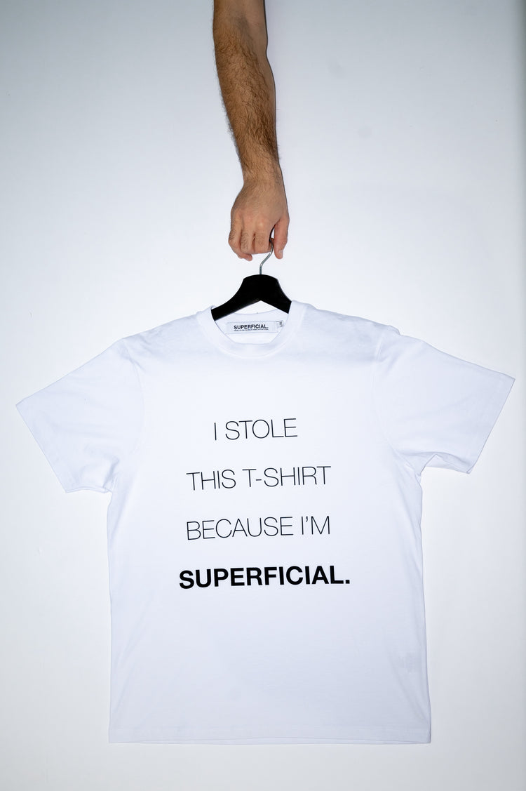I STOLE T-SHIRT WHITE
