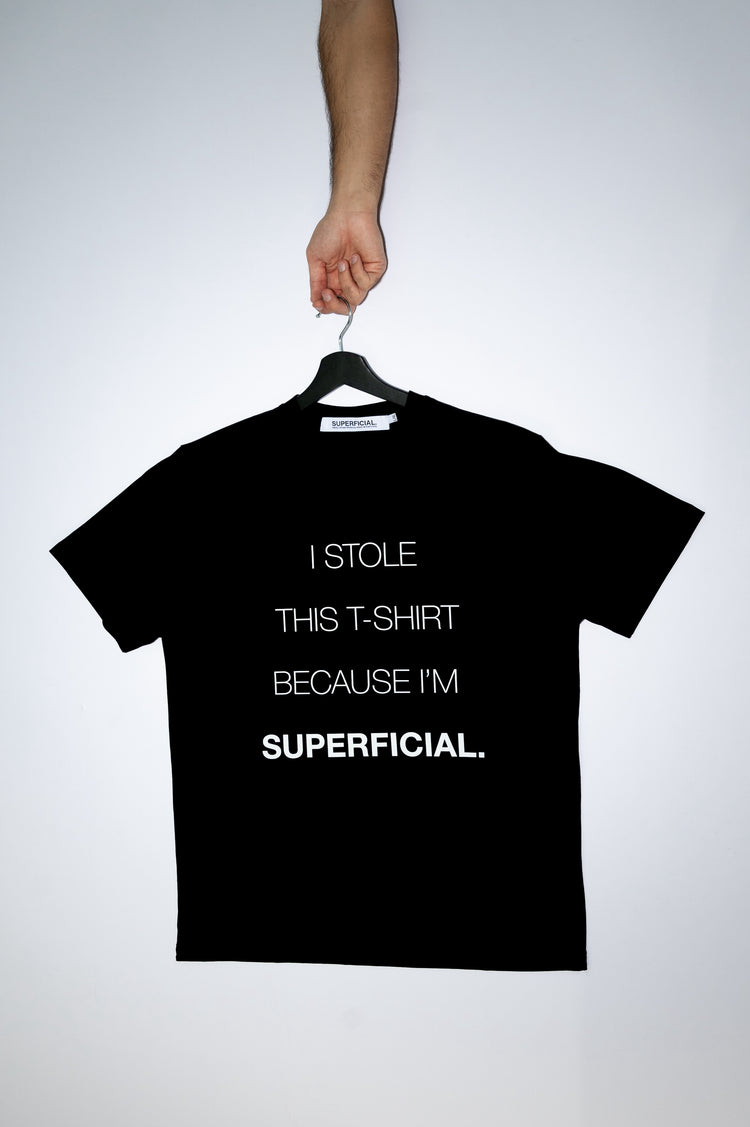 I STOLE T-SHIRT BLACK