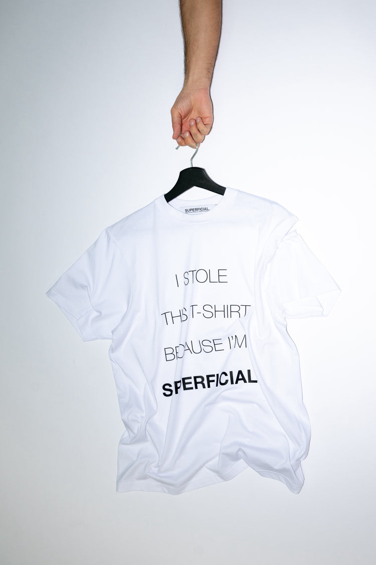 I STOLE T-SHIRT WHITE