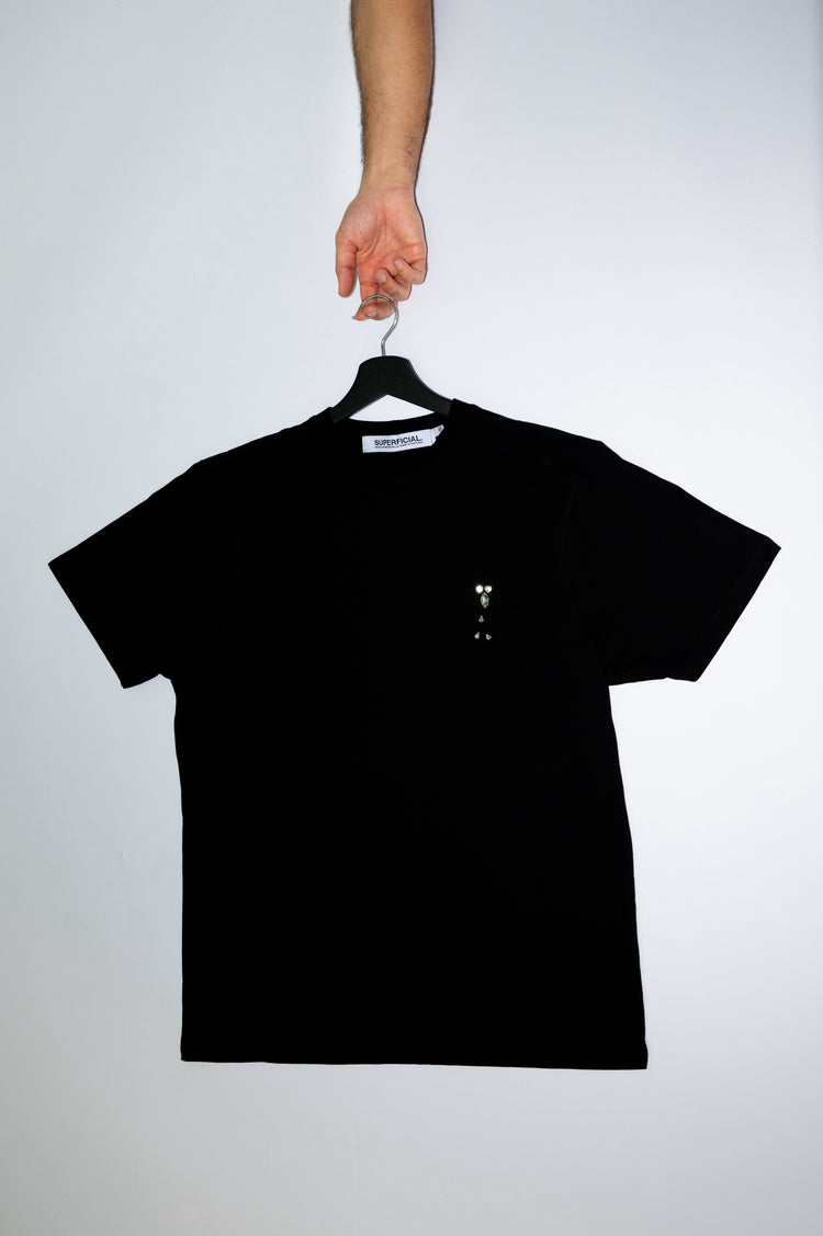 URANUS DROPS T-SHIRT BLACK - PRE ORDER