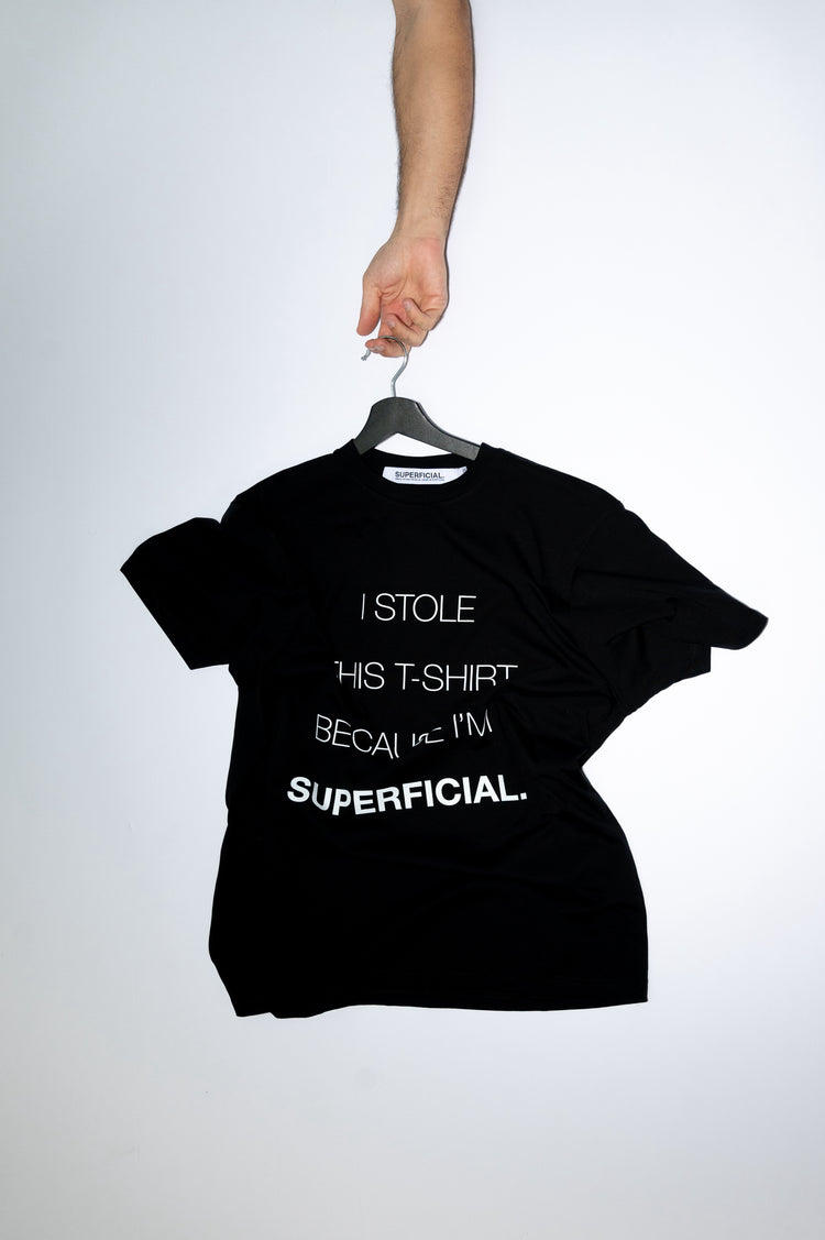 I STOLE T-SHIRT BLACK