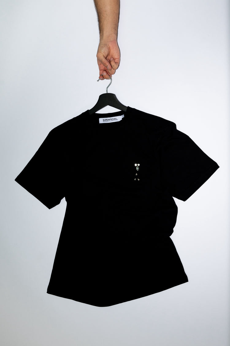 URANUS DROPS T-SHIRT BLACK - PRE ORDER