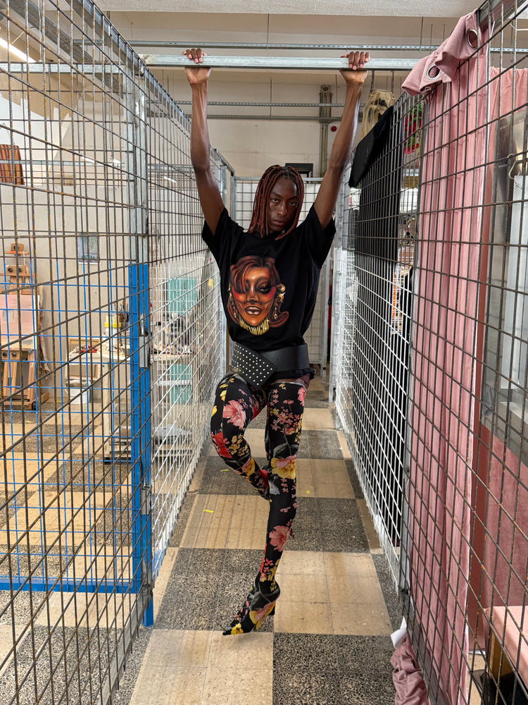 SUPERFICIAL. X CYTOXSTUDIO T-SHIRT BLACK