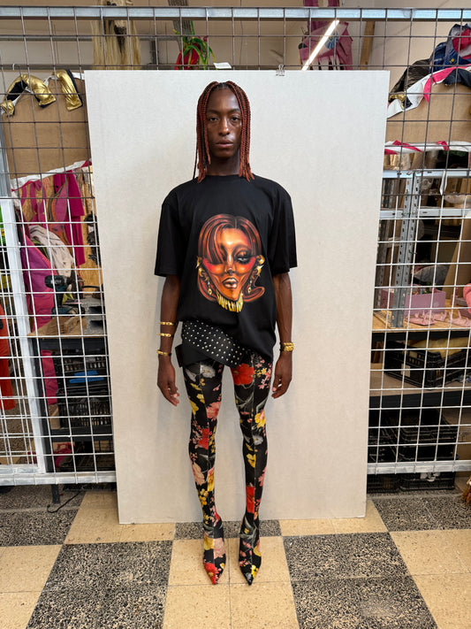 SUPERFICIAL. X CYTOXSTUDIO T-SHIRT BLACK