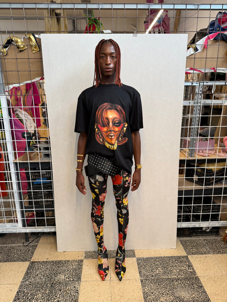 SUPERFICIAL. X CYTOXSTUDIO T-SHIRT BLACK