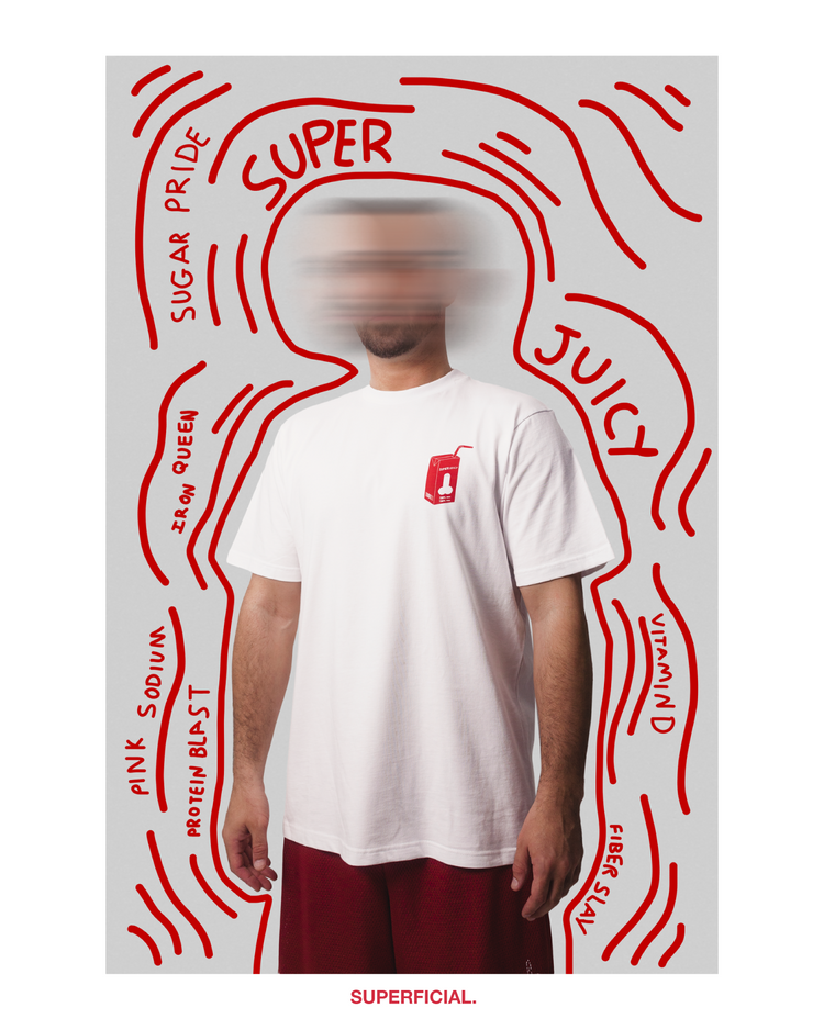 SUPERJUICY T-SHIRT WHITE