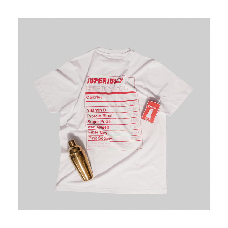 SUPERJUICY T-SHIRT WHITE