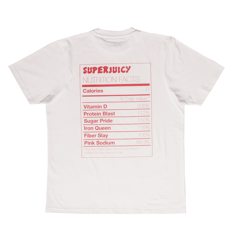 SUPERJUICY T-SHIRT WHITE