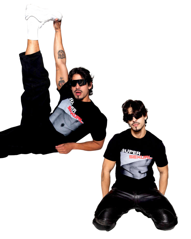 SUPERSEXUAL T-SHIRT BLACK