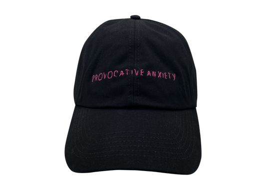 PROVOCATIVE ANXIETY CAP - BLACK