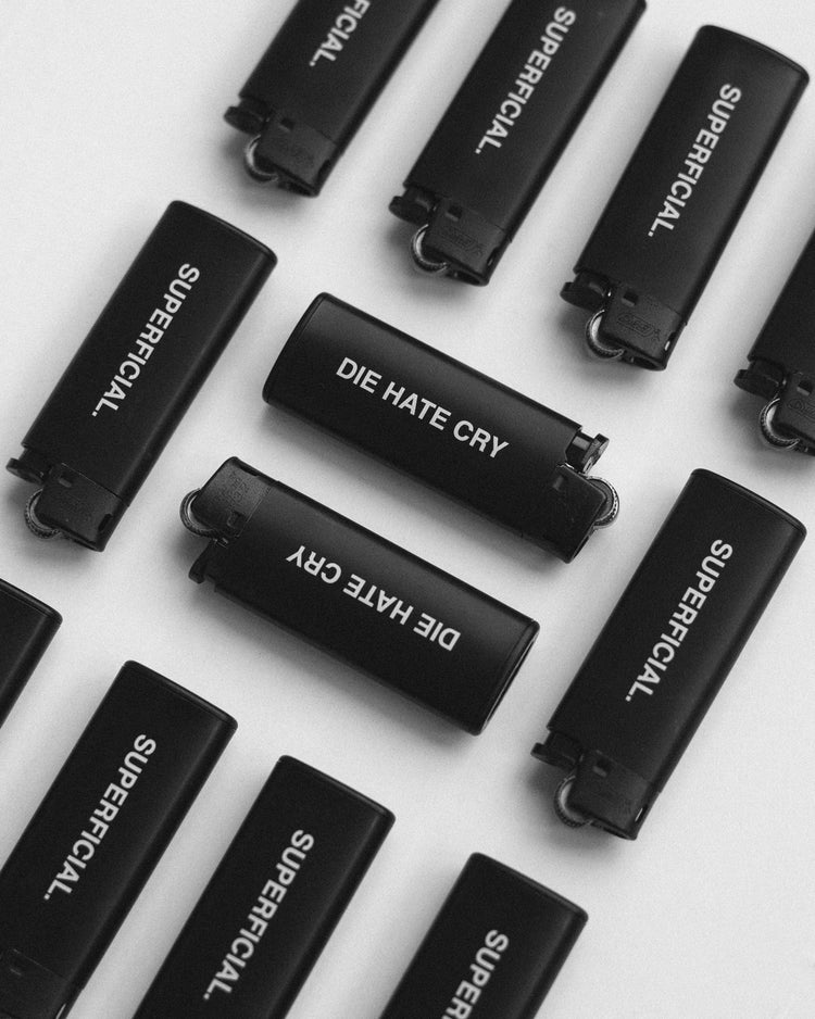 SUPERFICIAL. X BIC - DIE HATE CRY