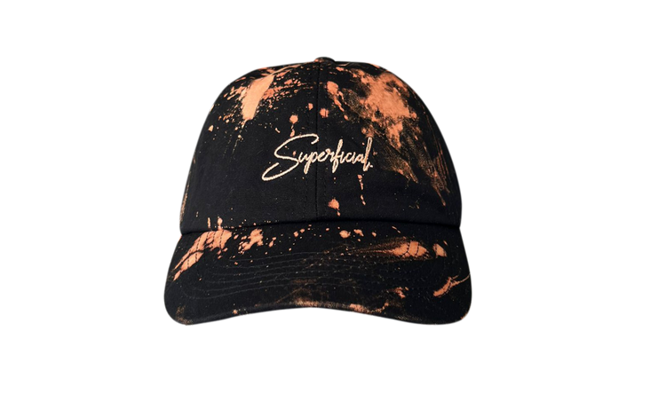 SUPERFICIAL CAP TIE DYE - BLACK