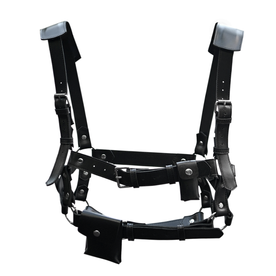 SUPERFICIAL AREYOUSUPERFICIAL THEHARNESS LEATHER HARNESS